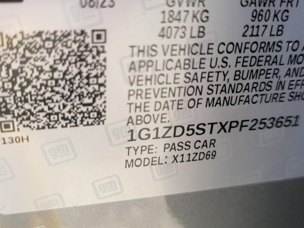 2023 Chevrolet Malibu LT 1LT