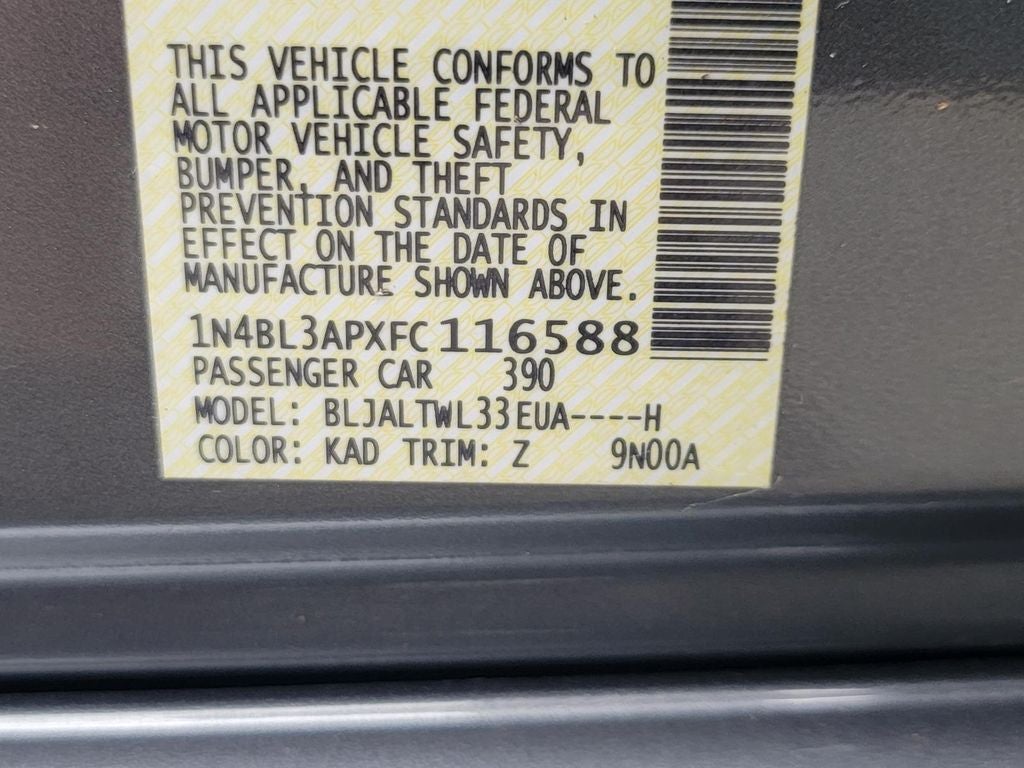 2015 Nissan Altima 3.5 SL