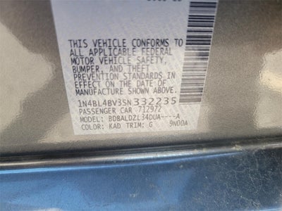 2025 Nissan Altima 2.5 S