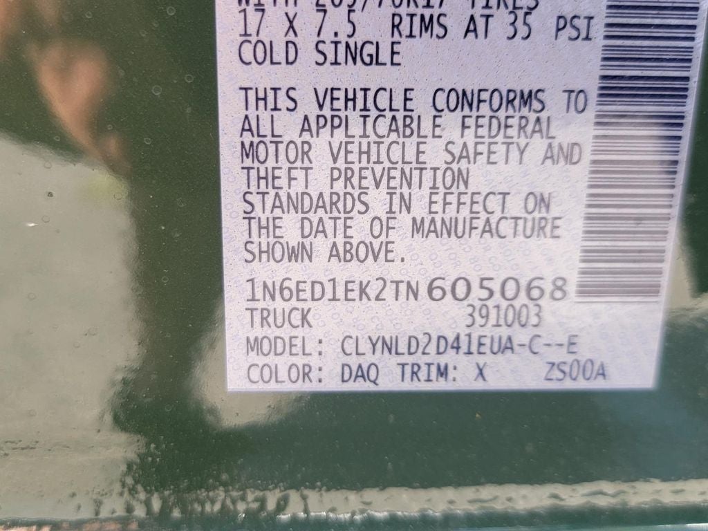 2026 Nissan Frontier PRO-4X
