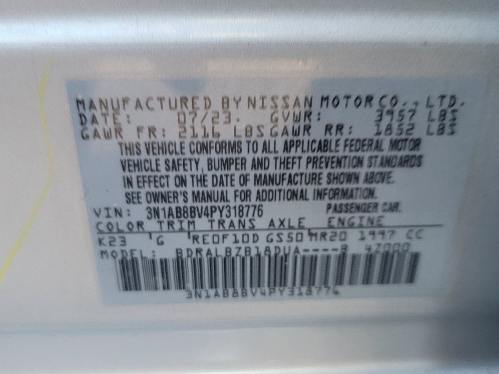 2023 Nissan Sentra S