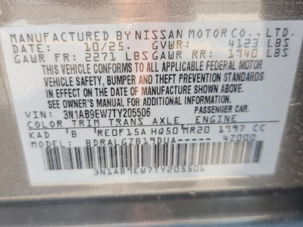 2026 Nissan Sentra SL