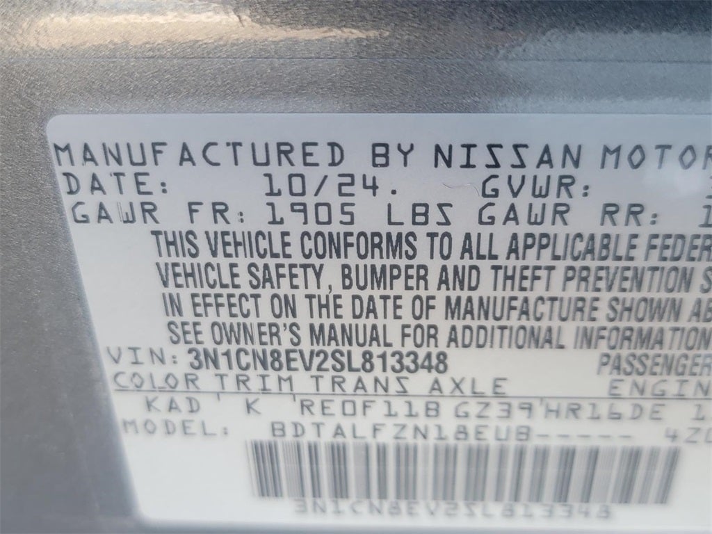 2025 Nissan Versa 1.6 SV