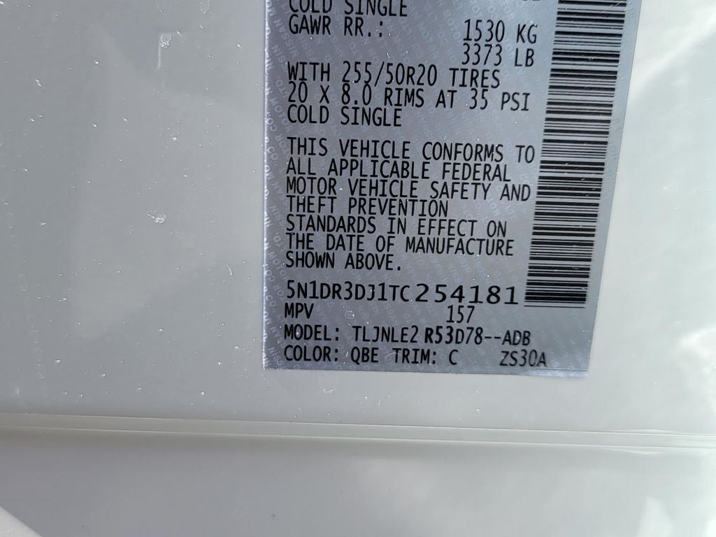 2026 Nissan Pathfinder Platinum