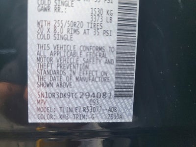 2026 Nissan Pathfinder Platinum