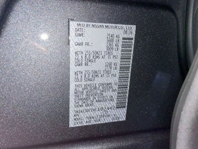 2027 Nissan Murano Platinum
