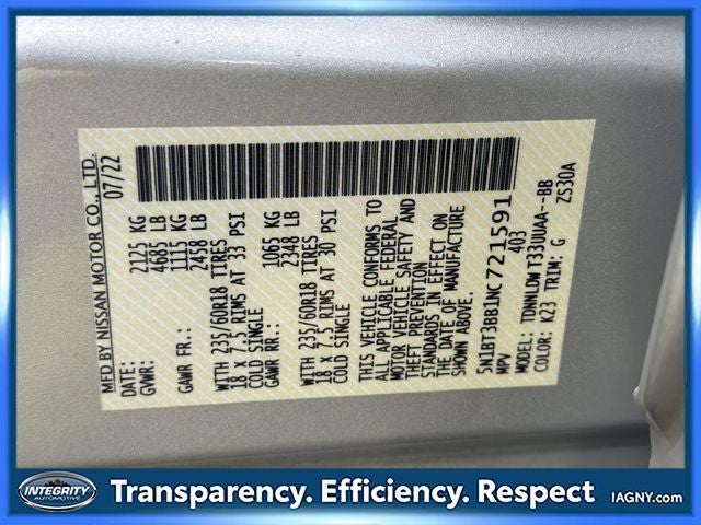 2022 Nissan Rogue SV