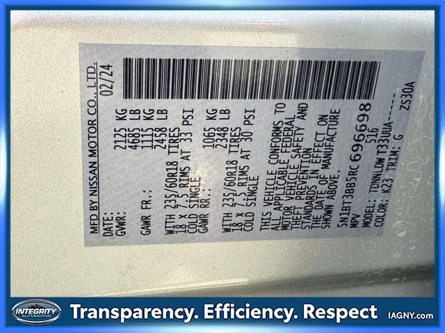 2024 Nissan Rogue SV