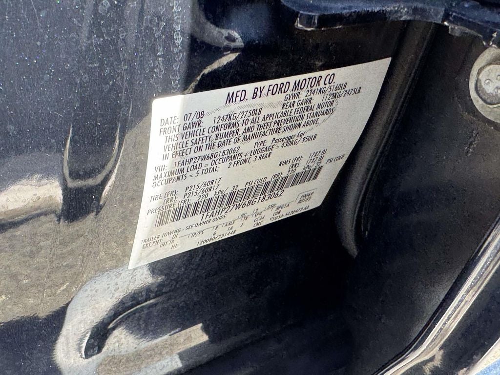 2008 Ford Taurus SEL