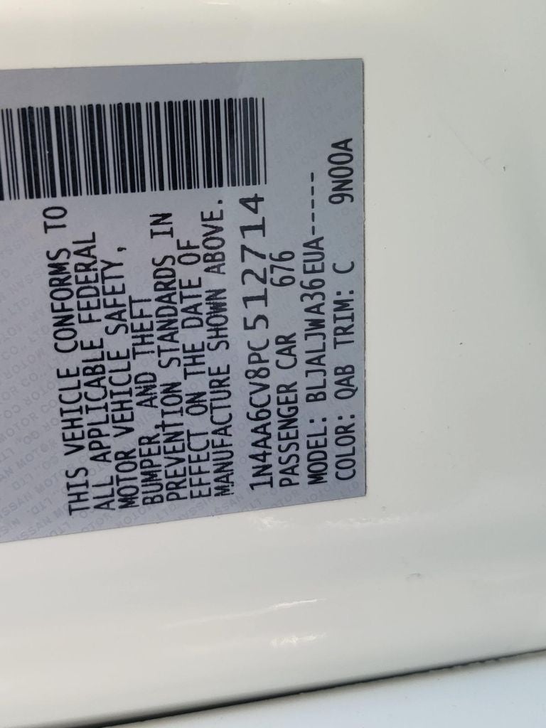 2023 Nissan Maxima SV CERTIFIED