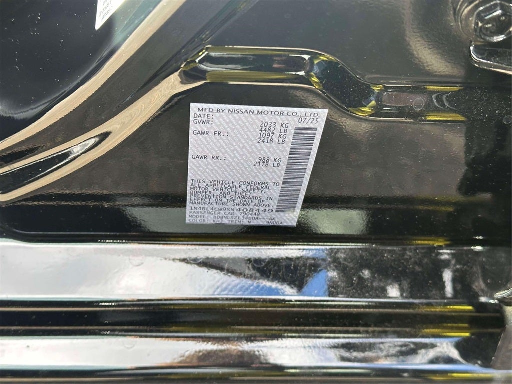 2025 Nissan Altima SR