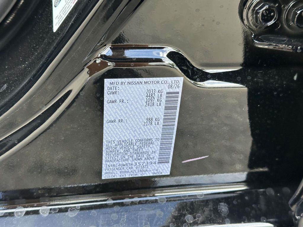 2026 Nissan Altima SV