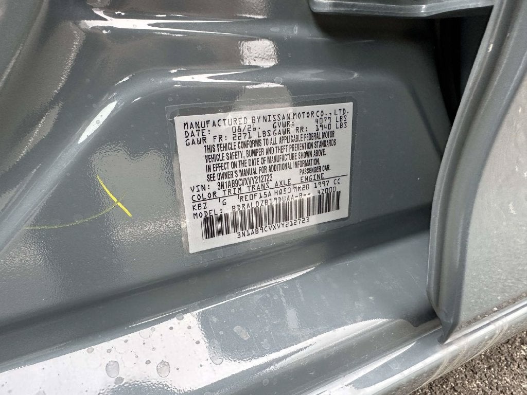2027 Nissan Sentra SV