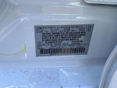 2026 Nissan Sentra SR