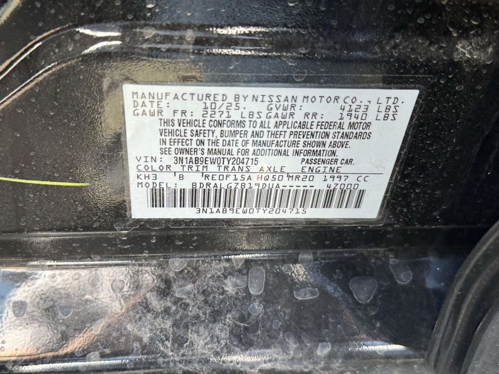 2026 Nissan Sentra SL