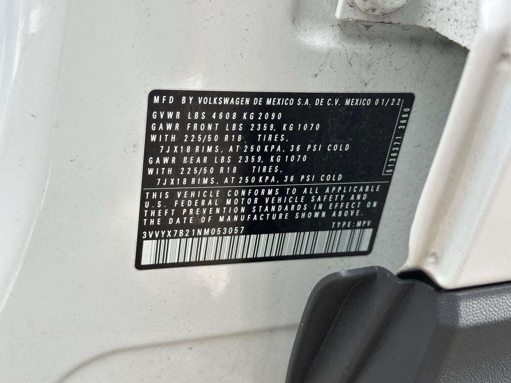 2022 Volkswagen Taos 1.5T SE