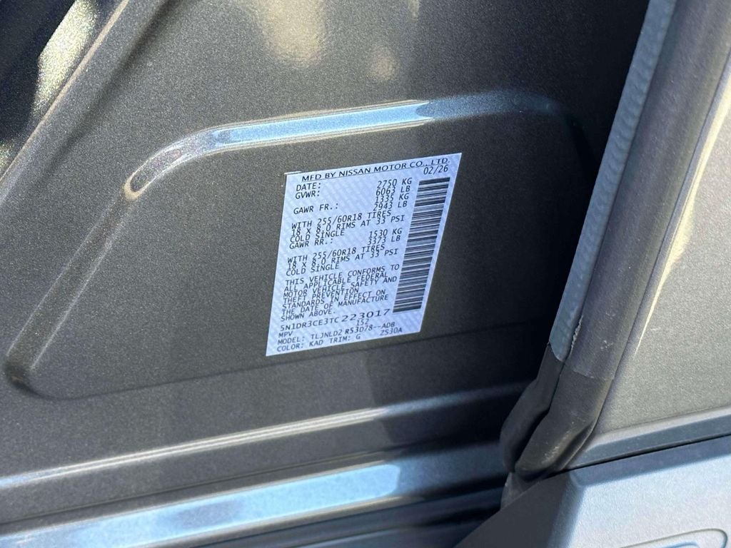 2026 Nissan Pathfinder SL