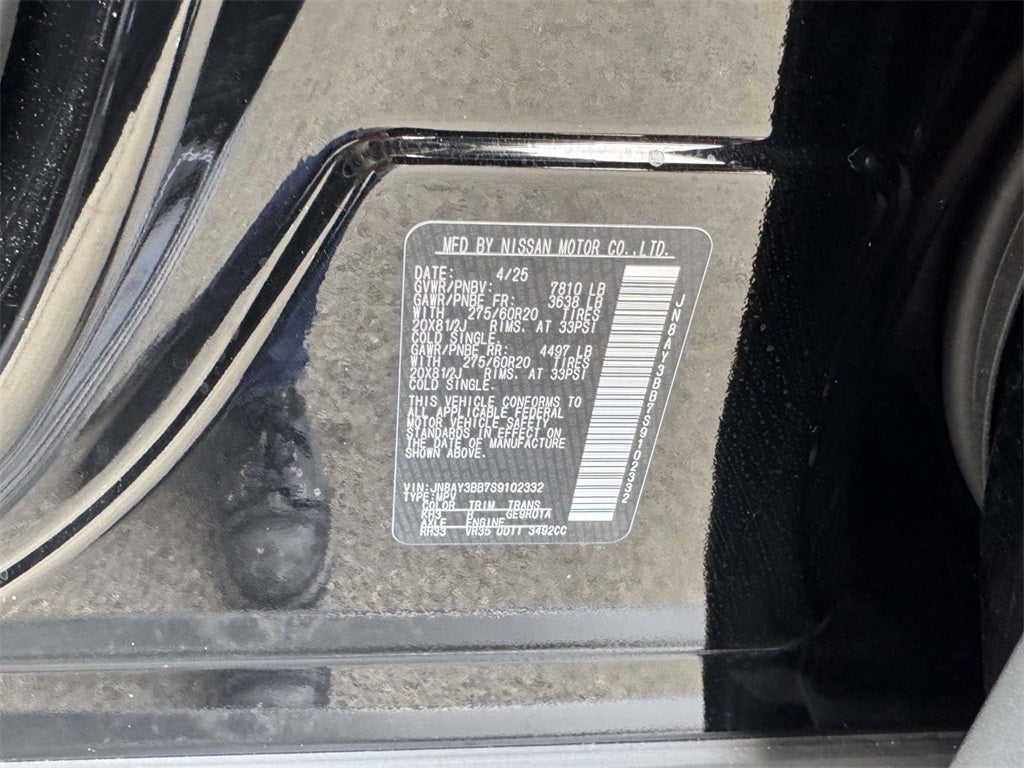 2025 Nissan Armada SL