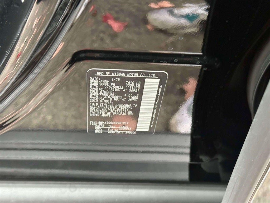 2025 Nissan Armada Platinum Reserve