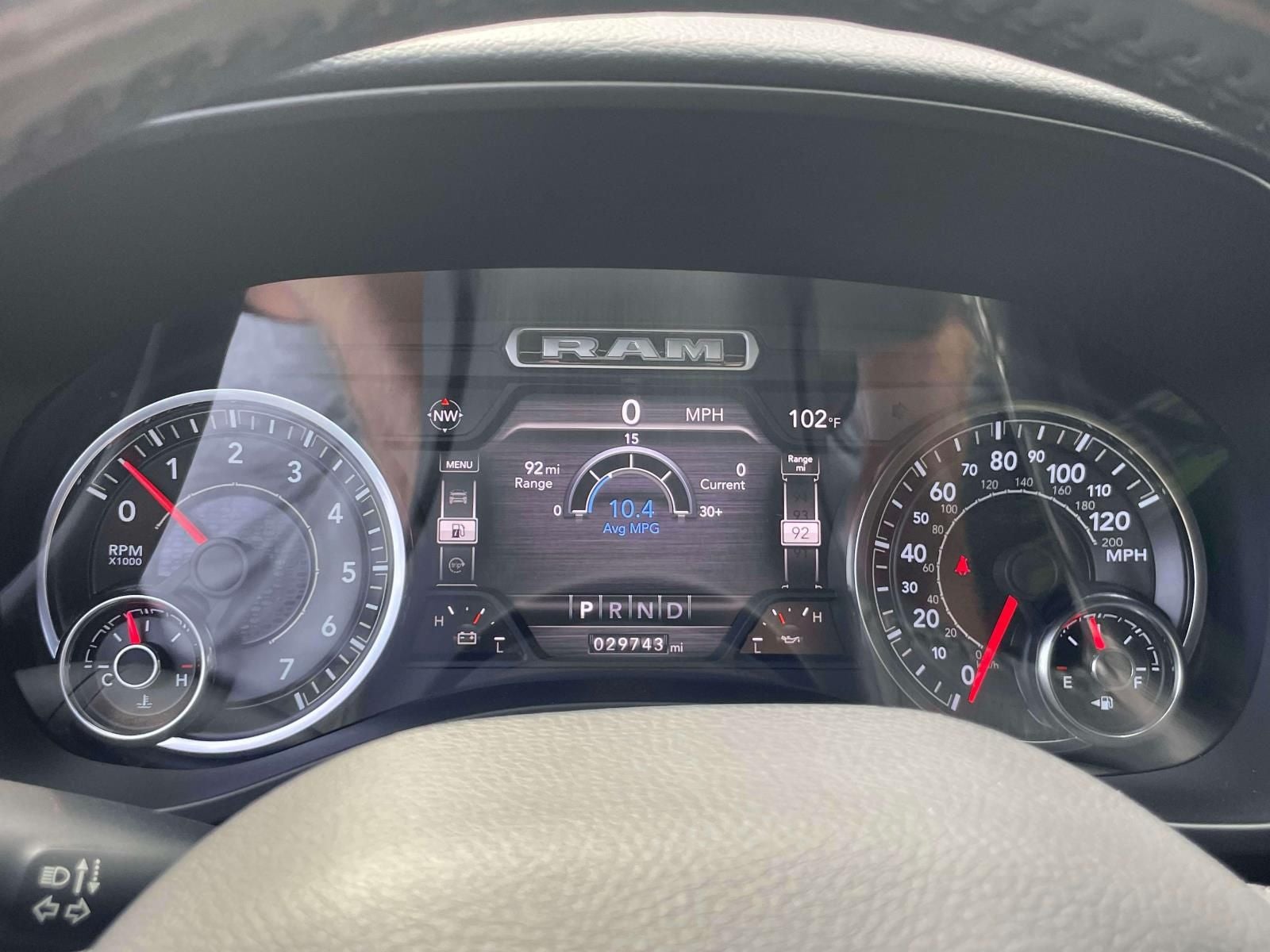 2020 RAM 1500 Big Horn Crew Cab 4x4 5'7' Box
