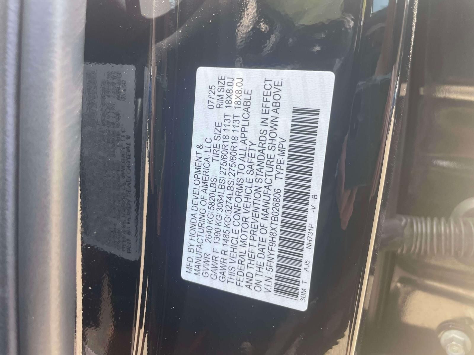 2026 Honda Passport Base