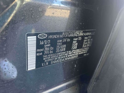 2022 Hyundai Santa Fe SE