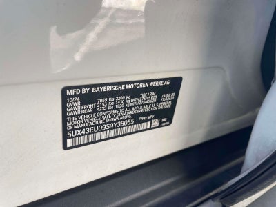 2025 BMW X5 PHEV xDrive50e