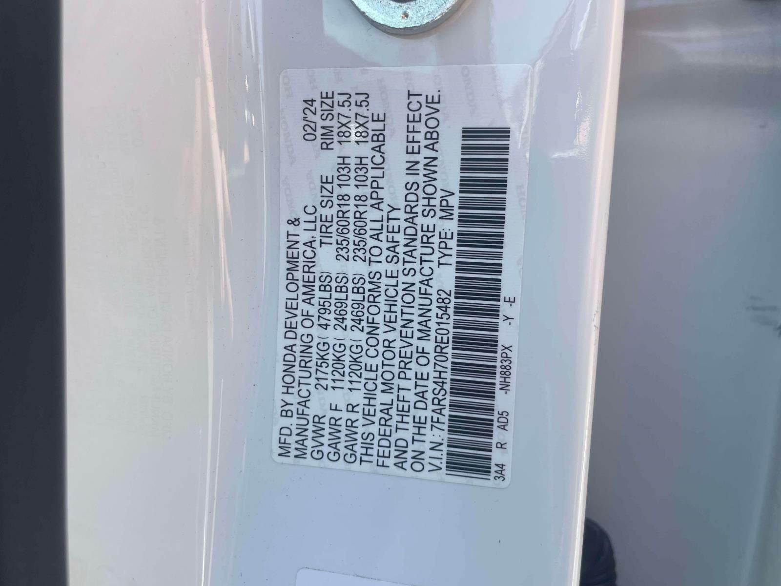 2024 Honda CR-V EX-L AWD