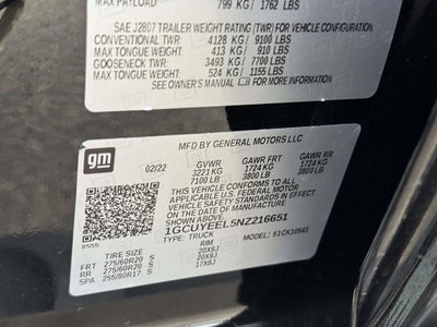 2022 Chevrolet Silverado 1500 LTD RST