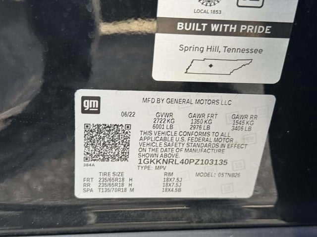 2023 GMC Acadia SLE