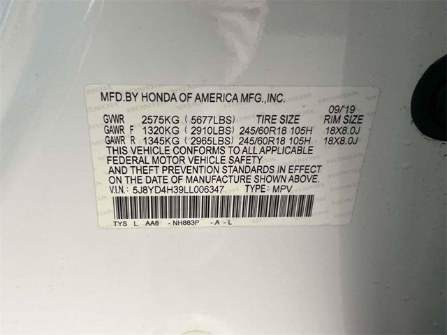 2020 Acura MDX 3.5L SH-AWD