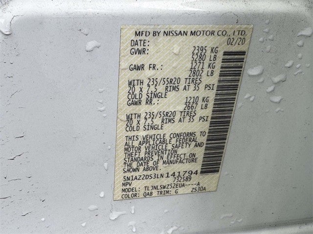 2020 Nissan Murano Platinum