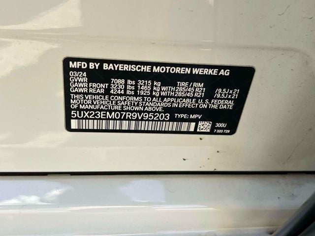 2024 BMW X7 xDrive40i