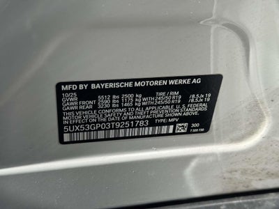 2026 BMW X3 30 xDrive