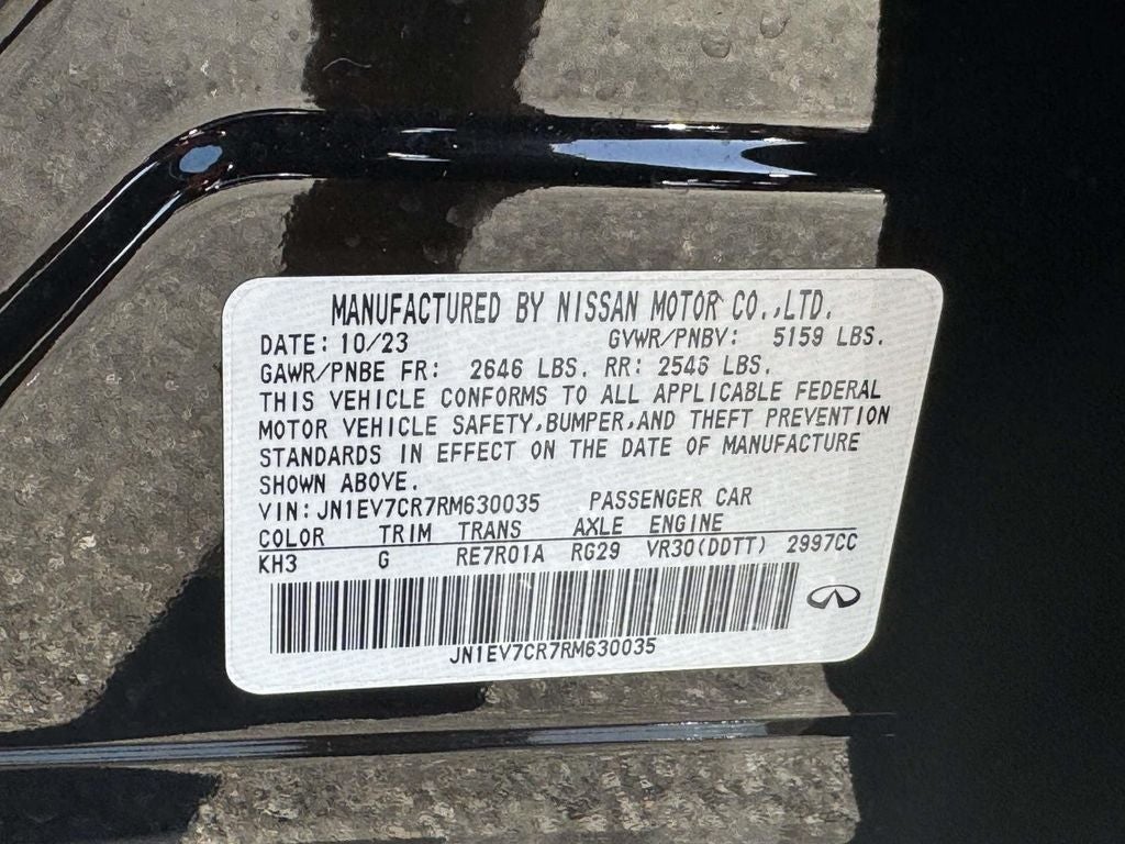 2024 INFINITI Q50 SENSORY AWD