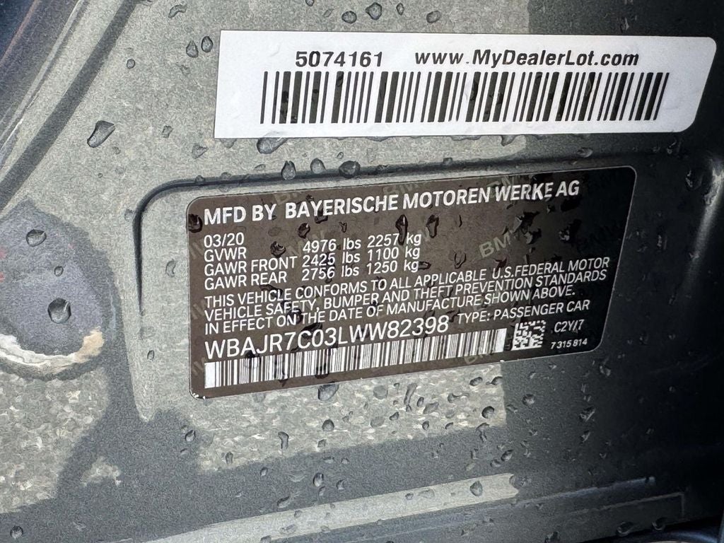 2020 BMW 5 Series 530i xDrive