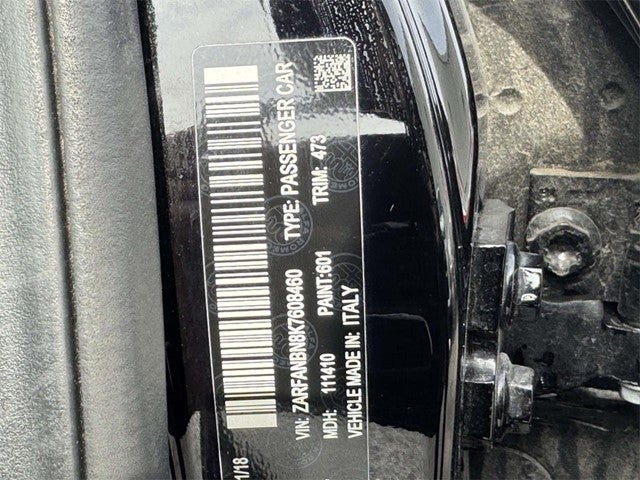 2019 Alfa Romeo Giulia Ti Sport