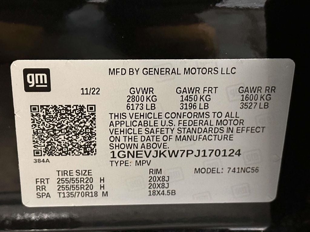 2023 Chevrolet Traverse RS