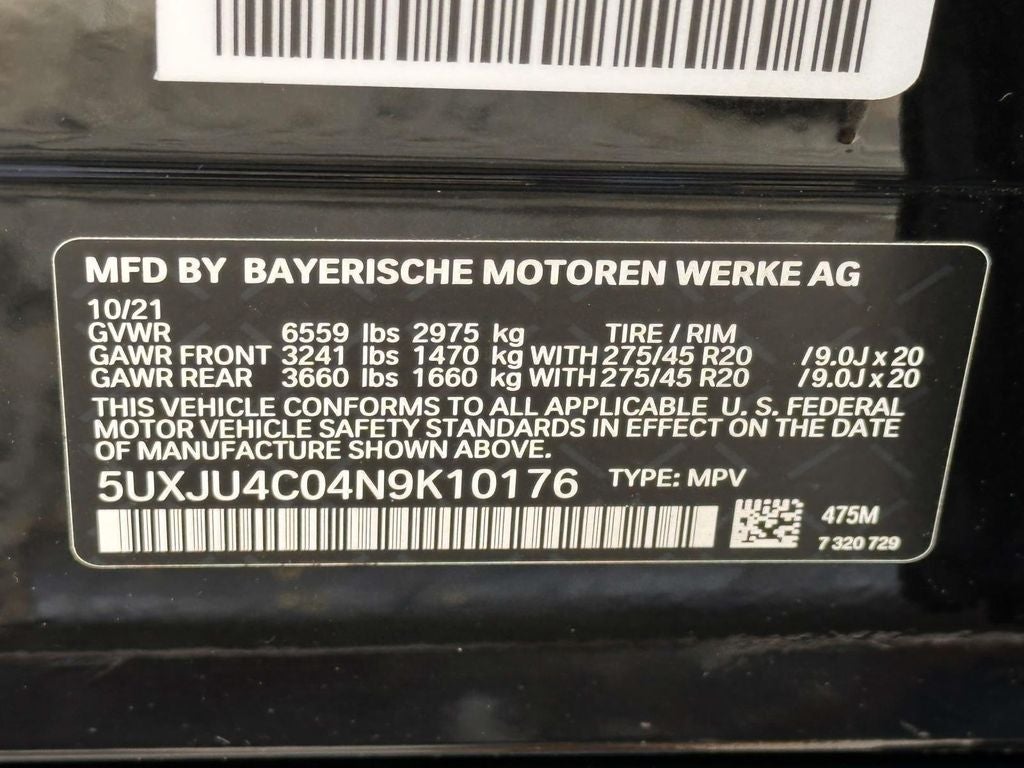 2022 BMW X5 M50i