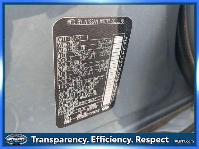 2025 INFINITI QX55 LUXE