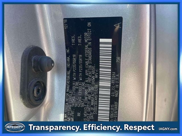 2017 Toyota Sienna Limited Premium 7 Passenger