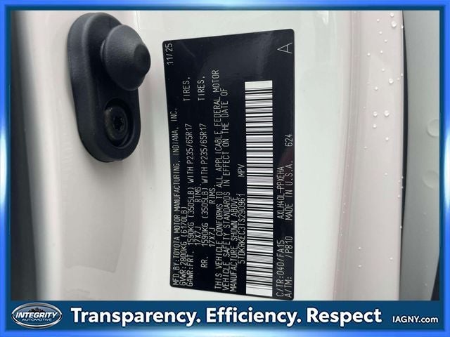 2026 Toyota Sienna Mobility LE 8 Passenger