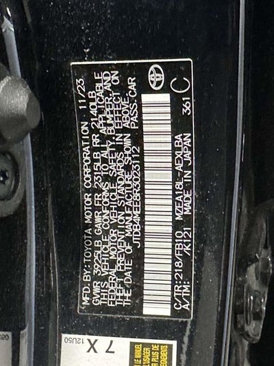 2024 Toyota Corolla LE