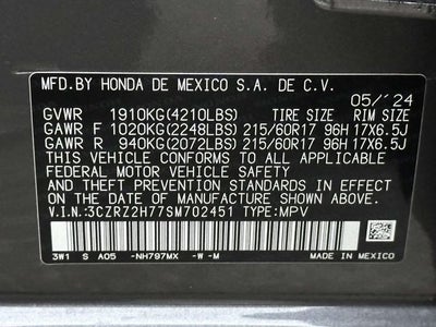 2025 Honda HR-V EX-L