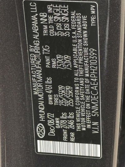 2023 Hyundai Tucson Limited