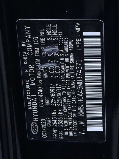 2021 Hyundai Tucson Value