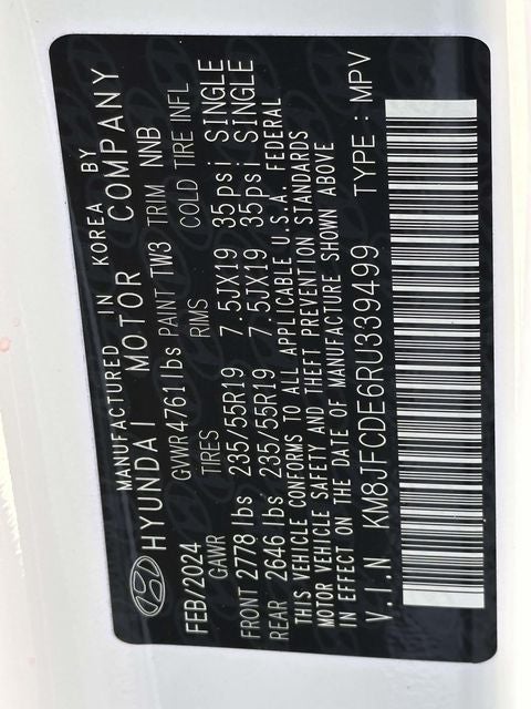 2024 Hyundai Tucson XRT