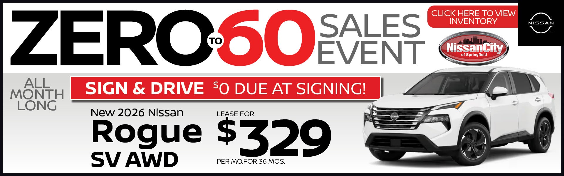 NEW 2026 Nissan Rogue SV AWD