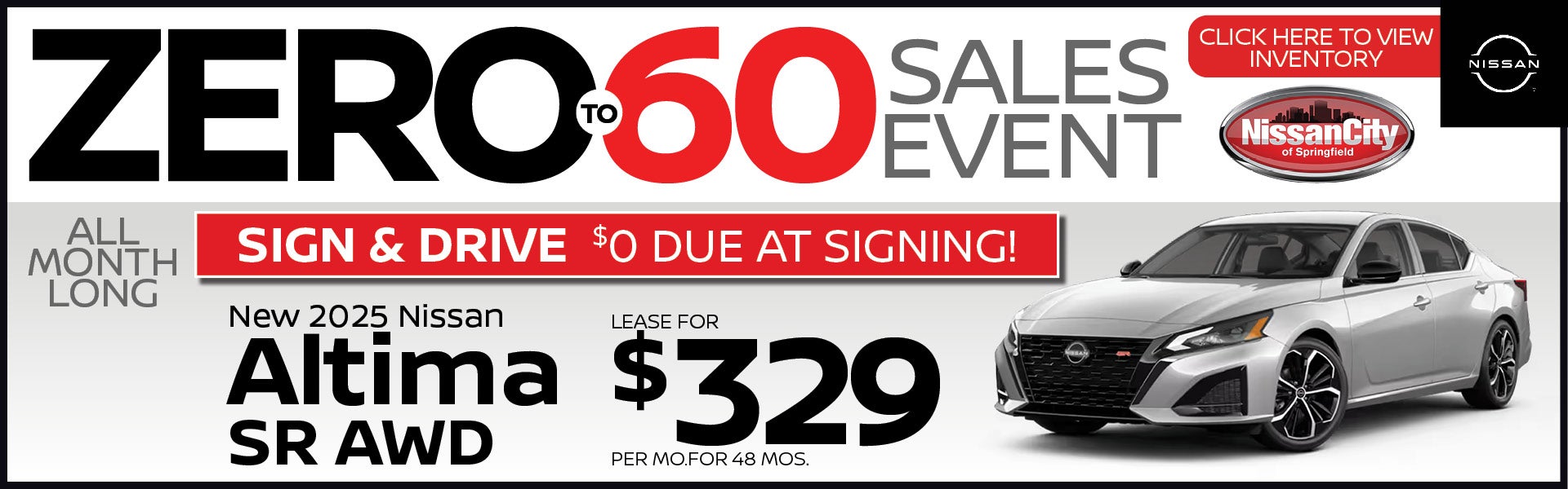 New 2025 Nissan Altima SR AWD