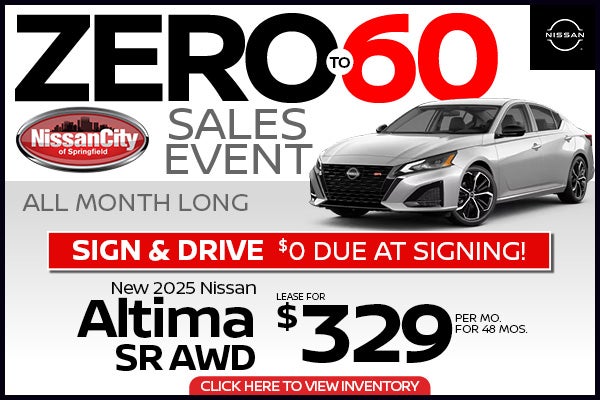 New 2025 Nissan Altima SR AWD